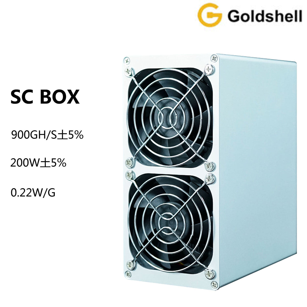 Goldshell SC Box ASIC Miner 900GH/