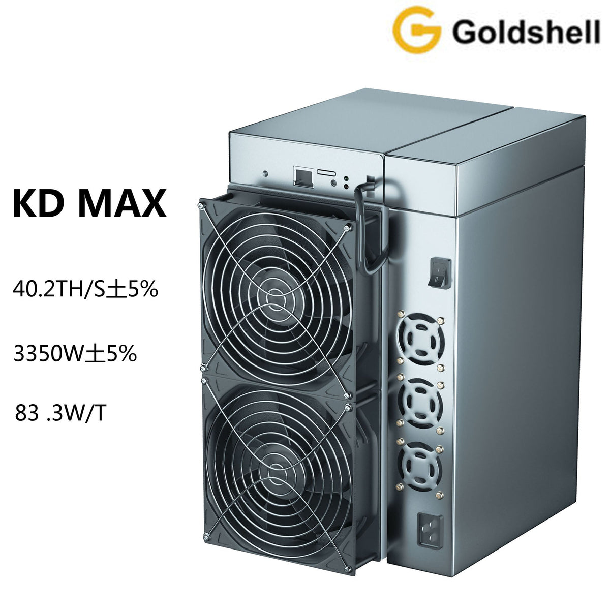 Released Goldshell KD MAX KDA Kadena Professional Miner Hashrate 40